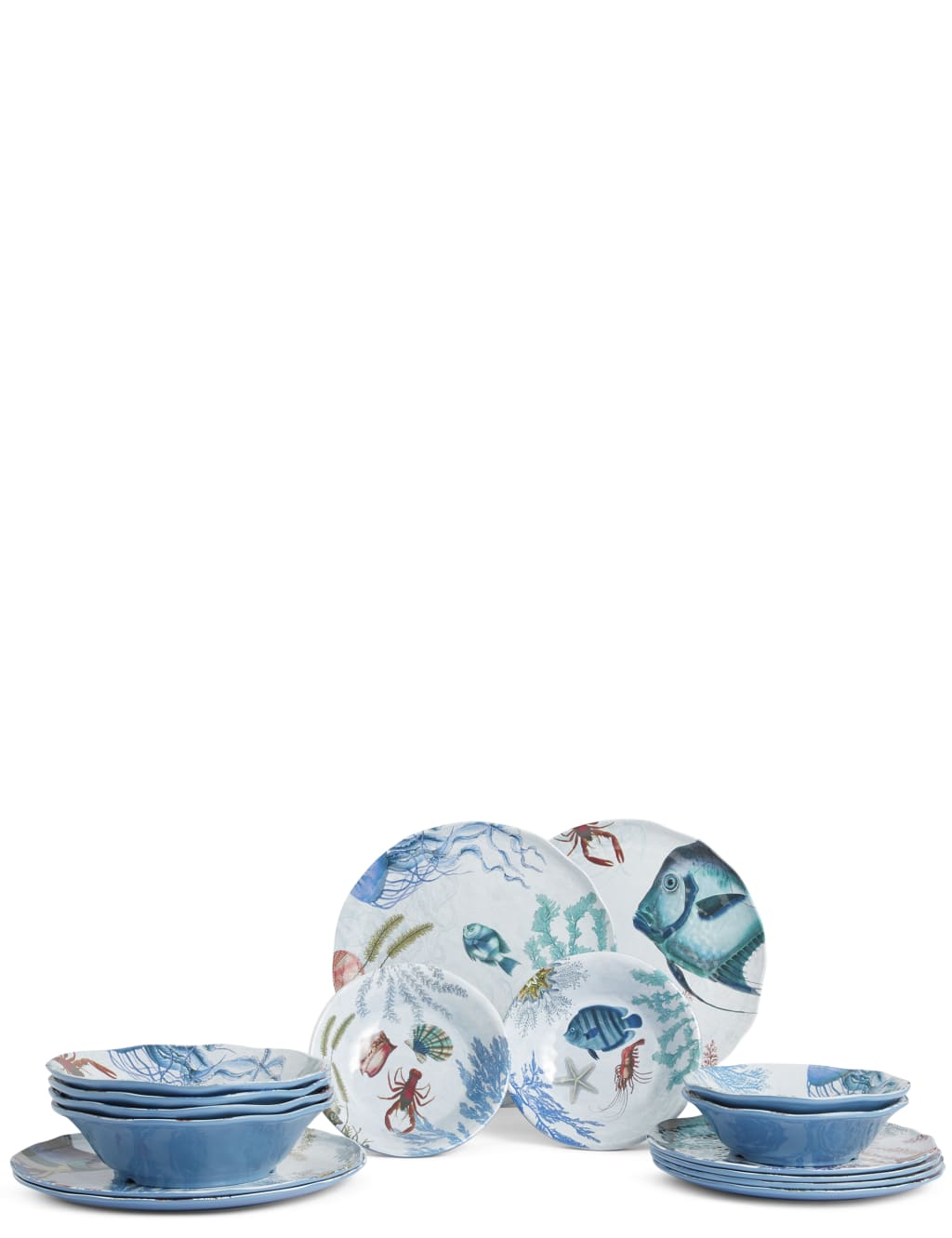 Nautical store dinner set