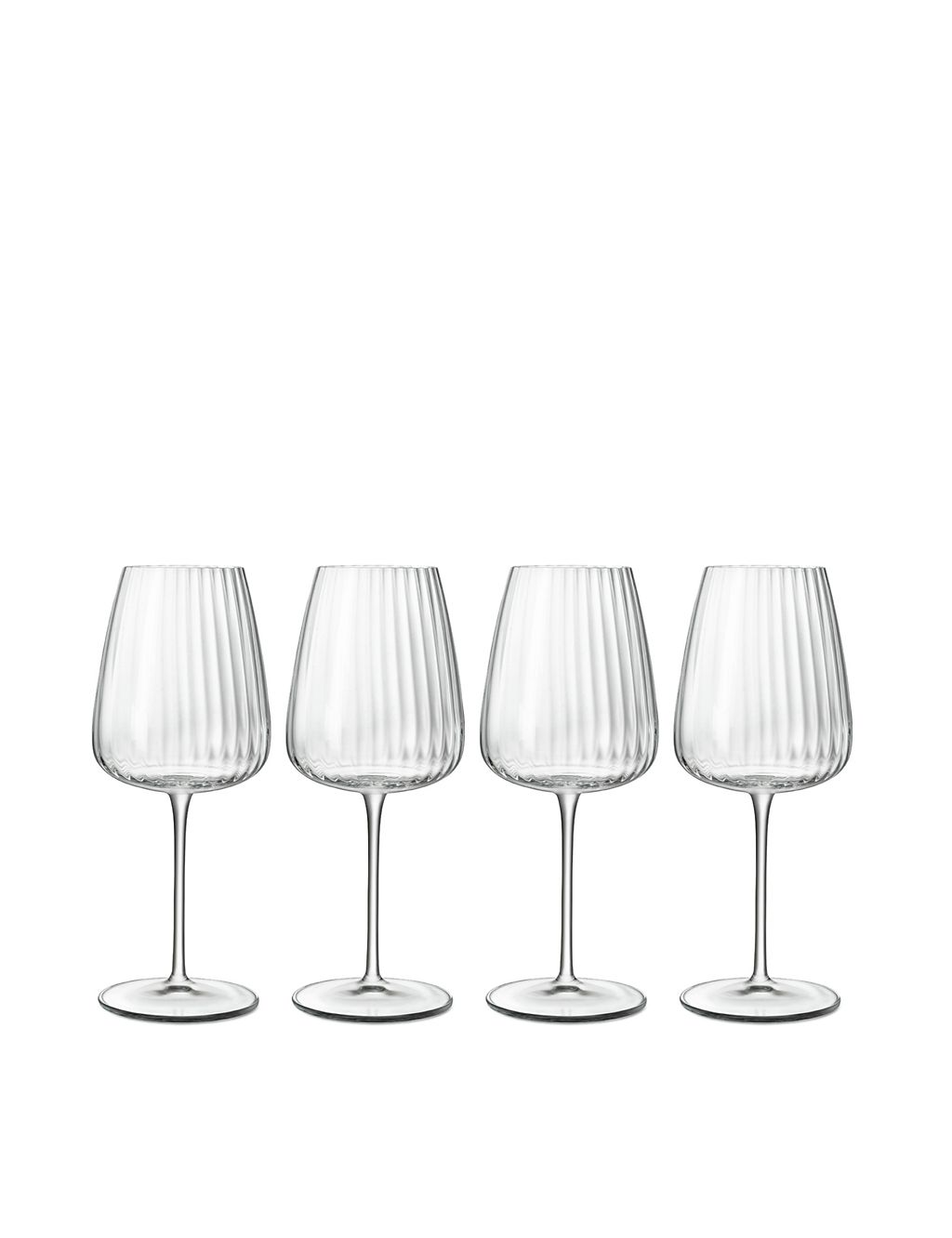 Set of 4 Optica White Wine Glasses 3 of 4