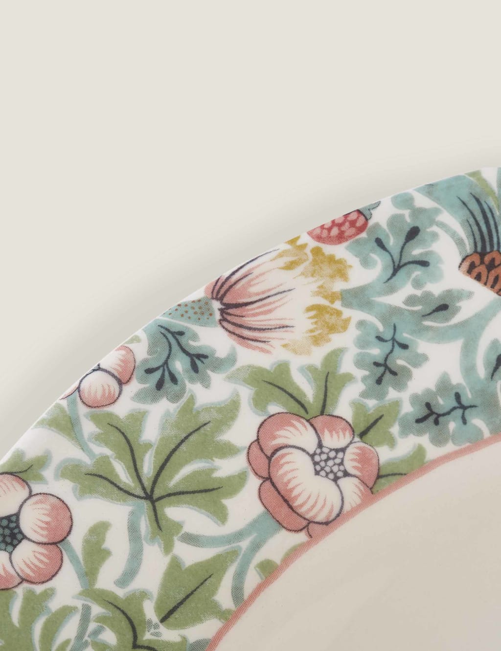 Set of 4 Patterned Pasta Bowls Morris & Co M&S