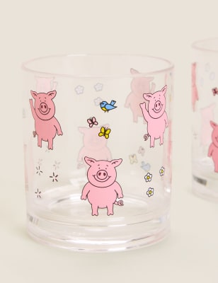 Bowl Percy Pig M&S Plate Cup And Tumbler Set One Of Each Plastic 