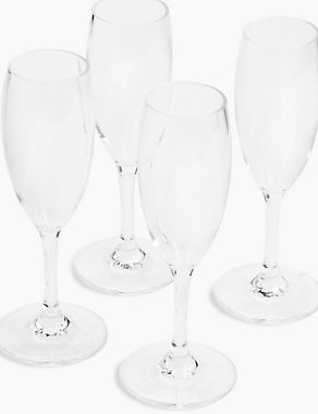 Set of 4 Picnic Champagne Flutes Image 2 of 5
