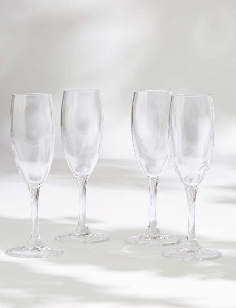 Set of 4 Picnic Champagne Flutes 1 of 5