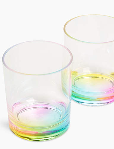 Set of 4 Rainbow Picnic Tumblers 3 of 4