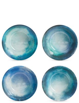 Set of 4 Reactive Cereal Bowls Image 2 of 8
