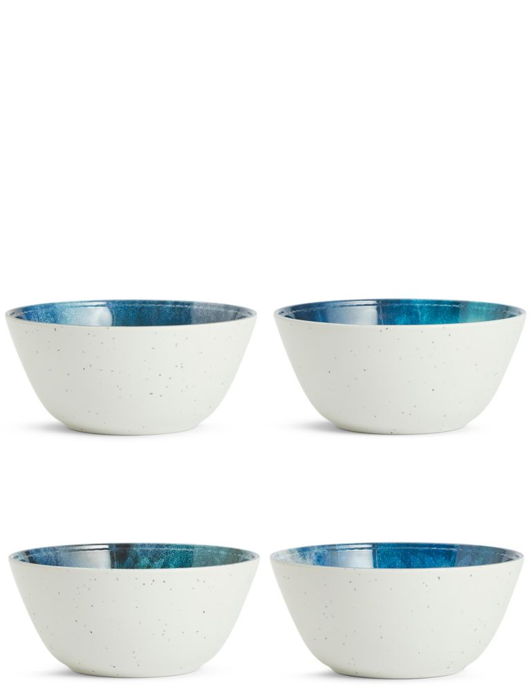 Set of 4 Reactive Cereal Bowls 1 of 8