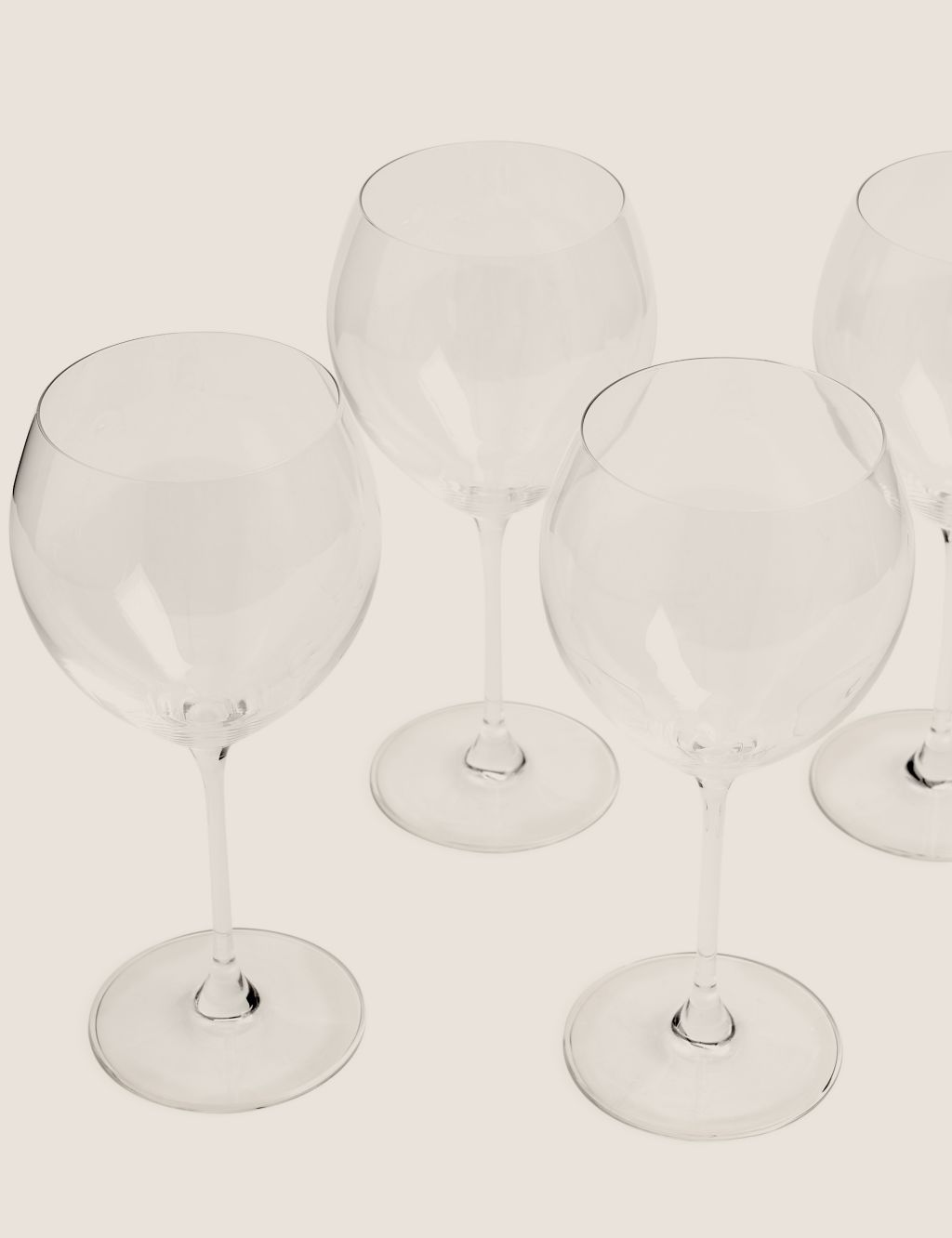 Set of 4 Red Wine Glasses 2 of 5