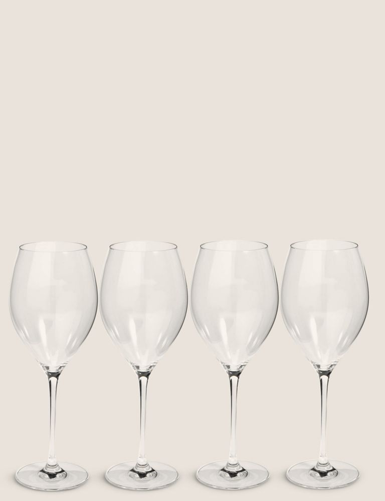 Set of 4 Red Wine Glasses 2 of 5