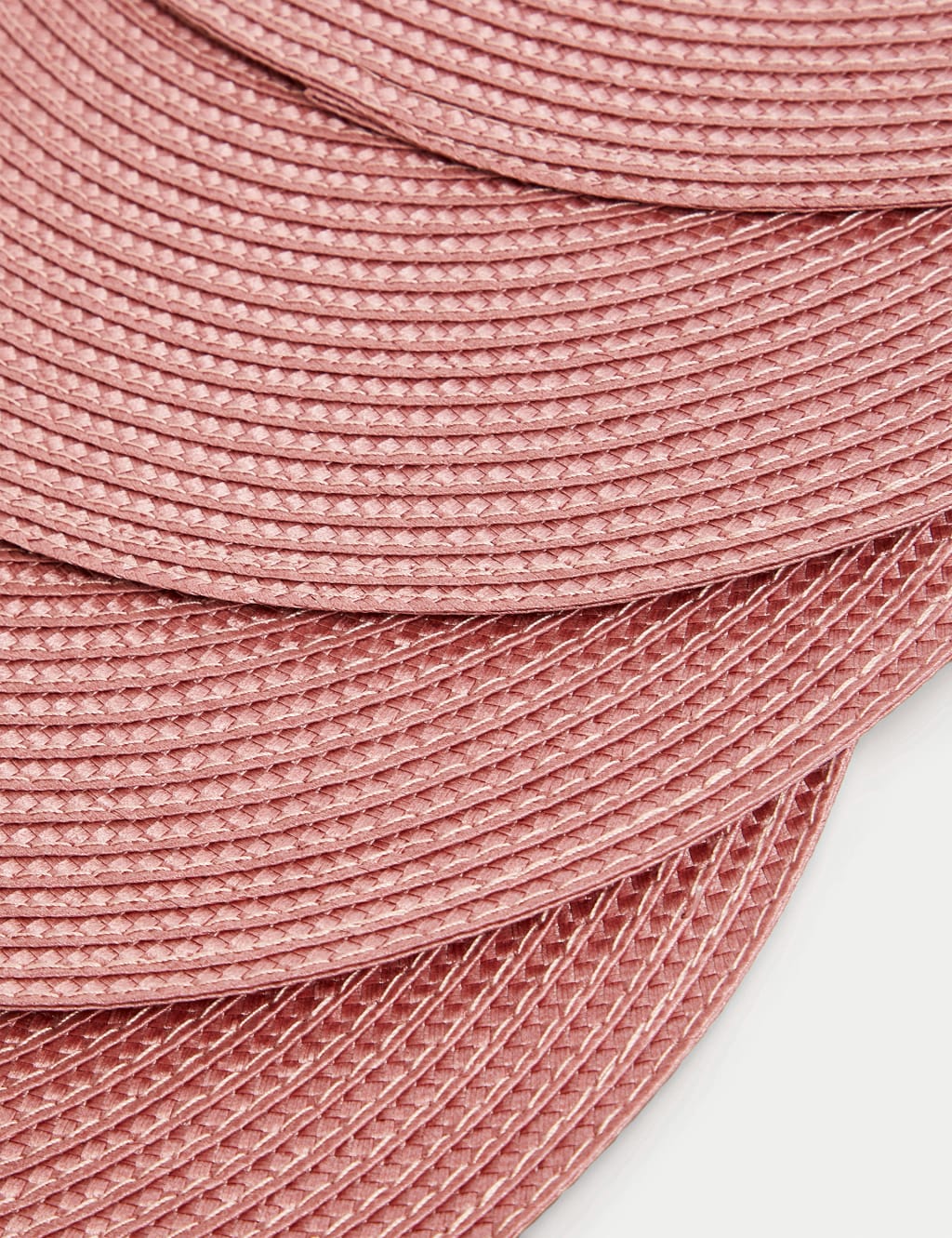 Set of 4 Round Woven Placemats M&S Collection M&S