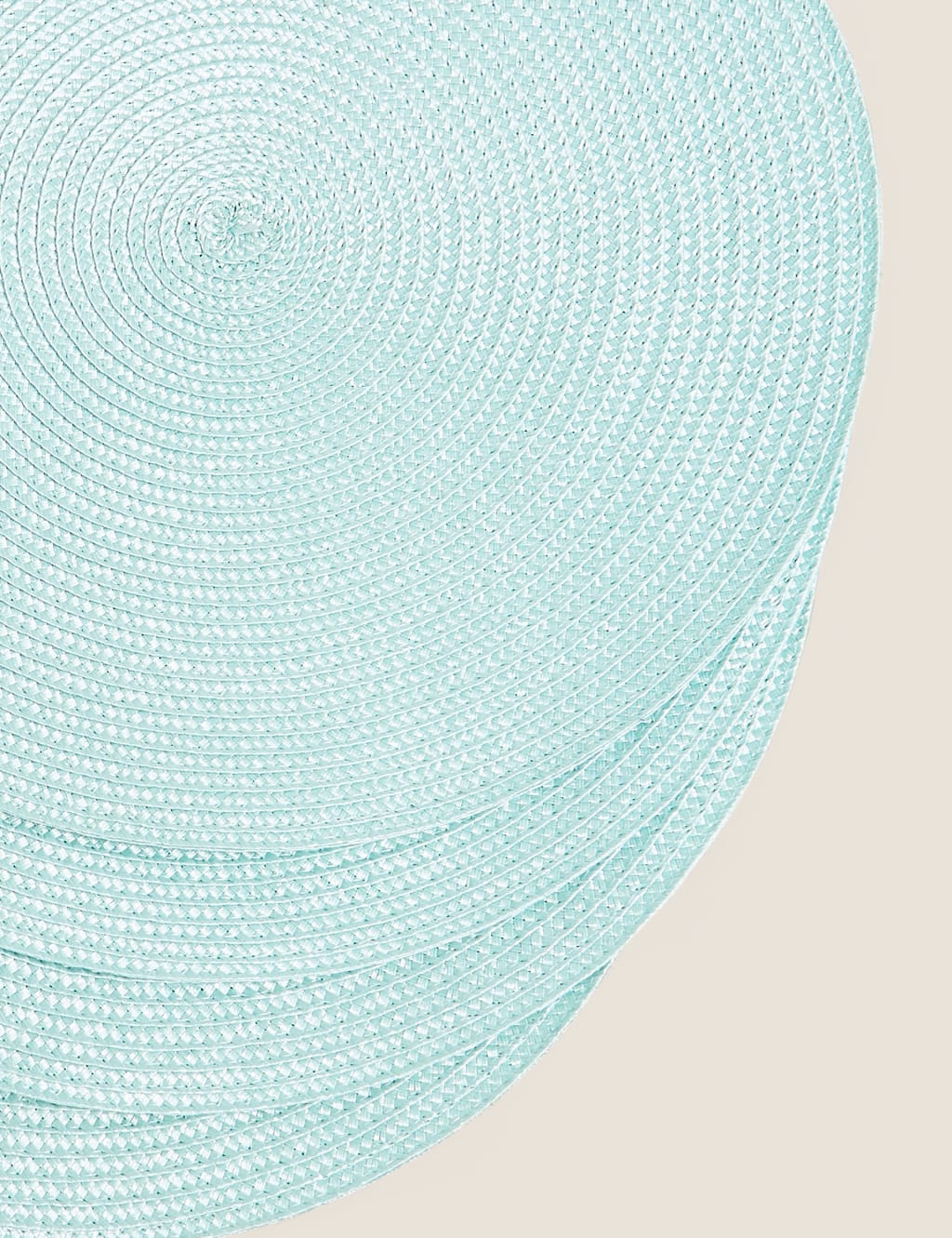 Set of 4 Round Woven Placemats M&S