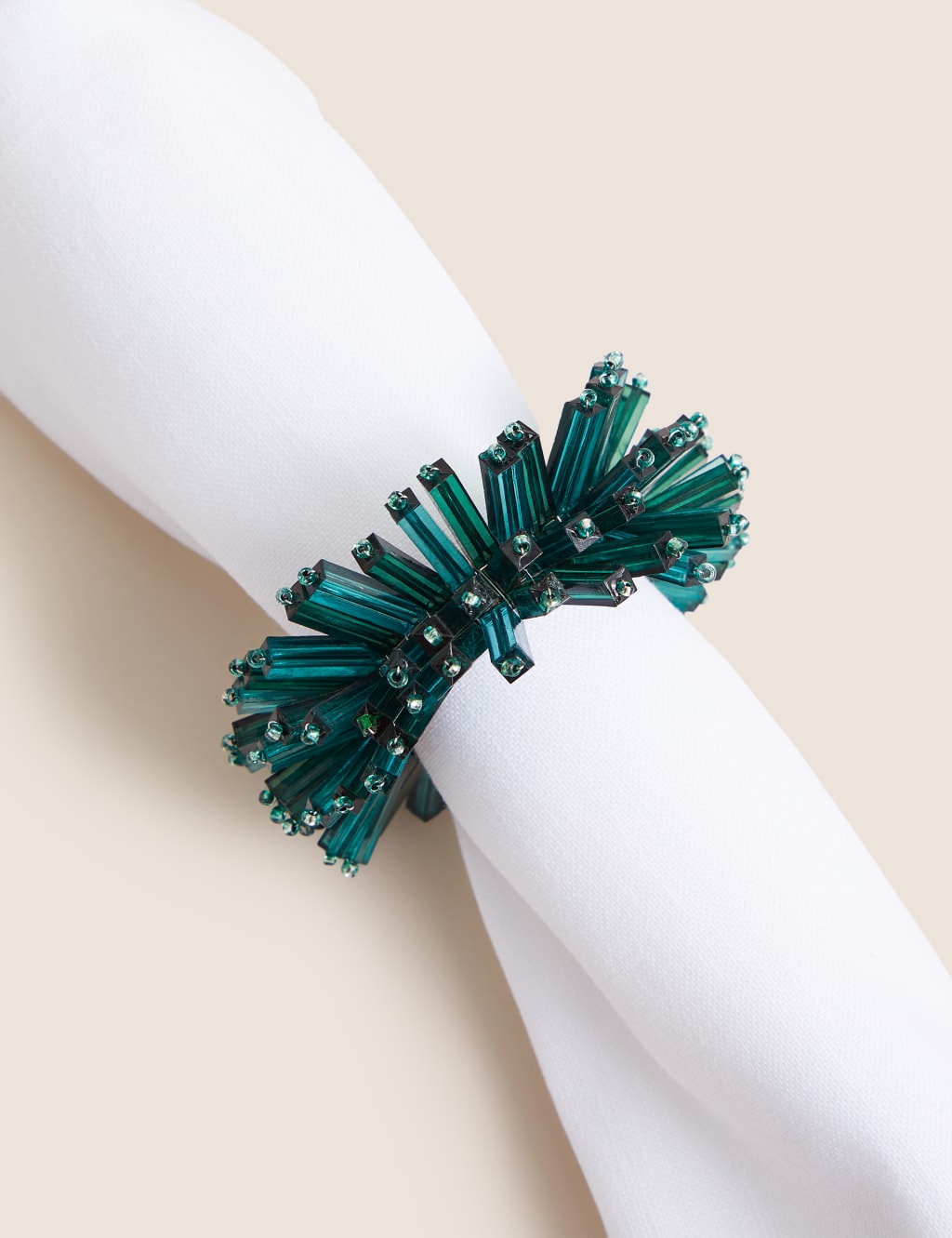 Set of 4 Starburst Napkin Rings M&S Collection M&S