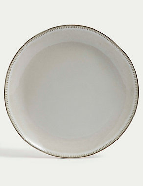 Set of 4 Stoneware Dinner Plates Image 2 of 3