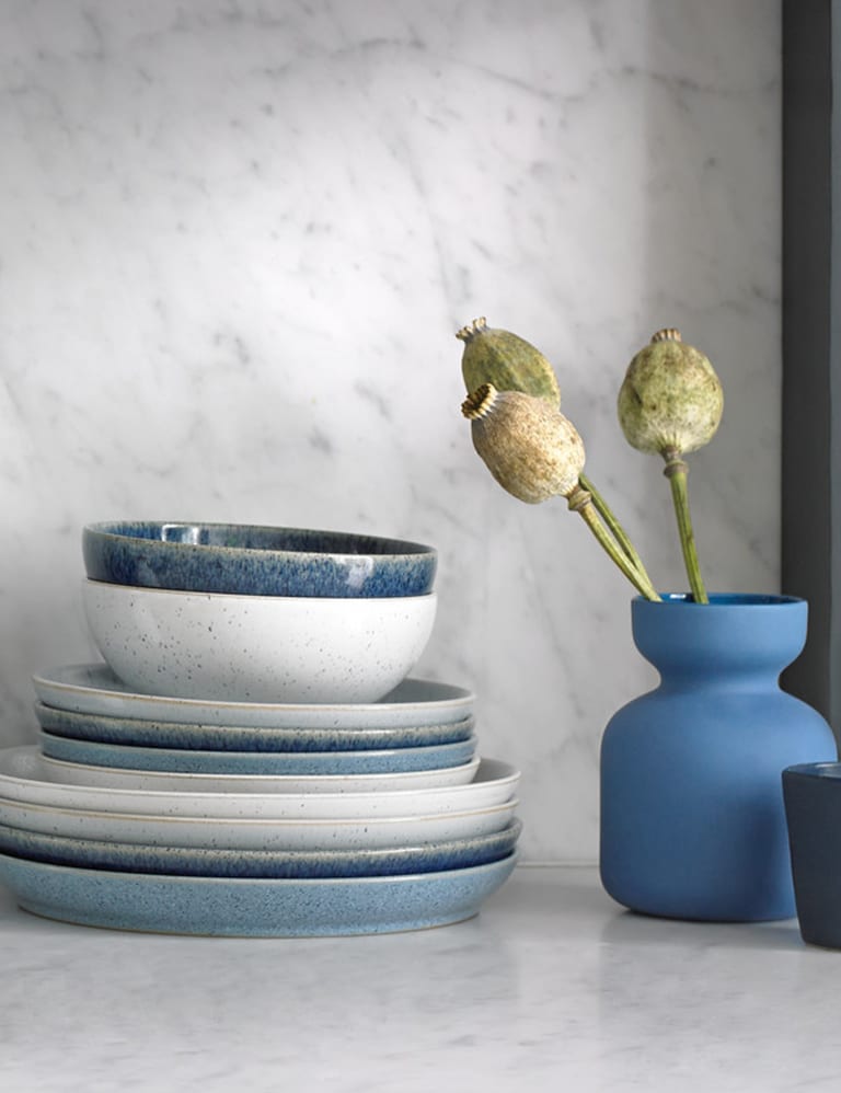 Blue side plates sale
