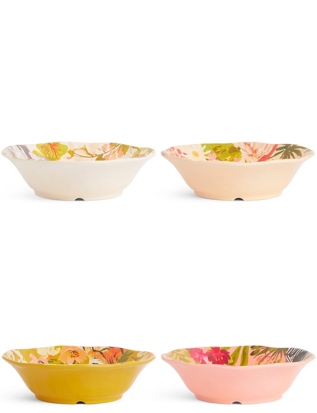 Set of 4 Sun-baked Pasta Bowls 3 of 5