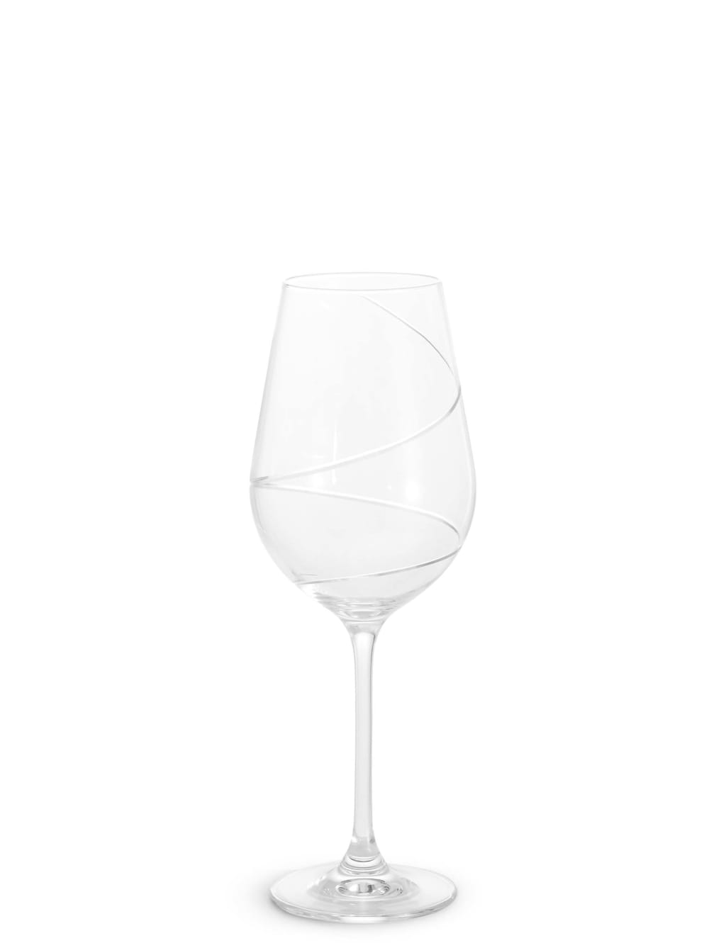 Set of 4 Swirl Red Wine Glasses M&S