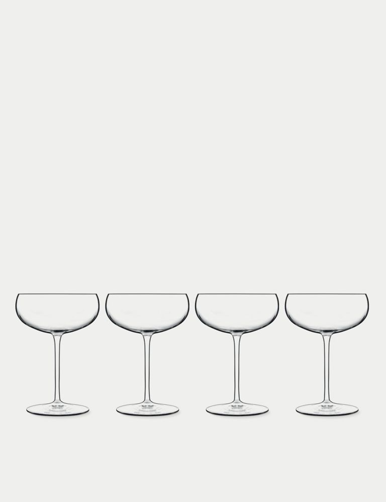 Set of 4 Talismano Martini Glasses 1 of 3