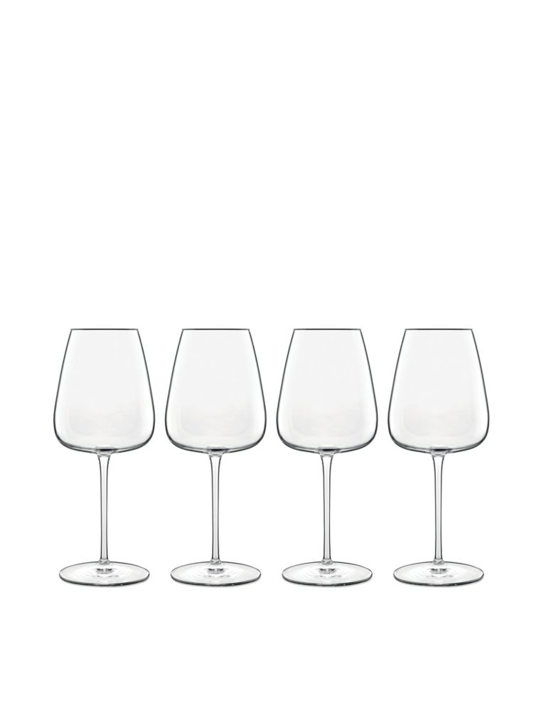 Set of 4 Talismano White Wine Glasses 1 of 7