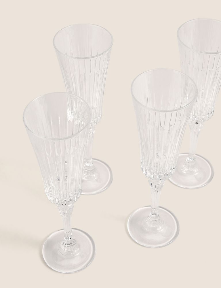 Set of 4 Timeless Champagne Flutes 3 of 3