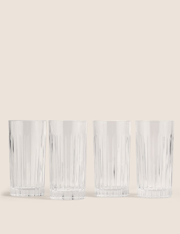 Set of 4 Timeless Highball Glasses M&S