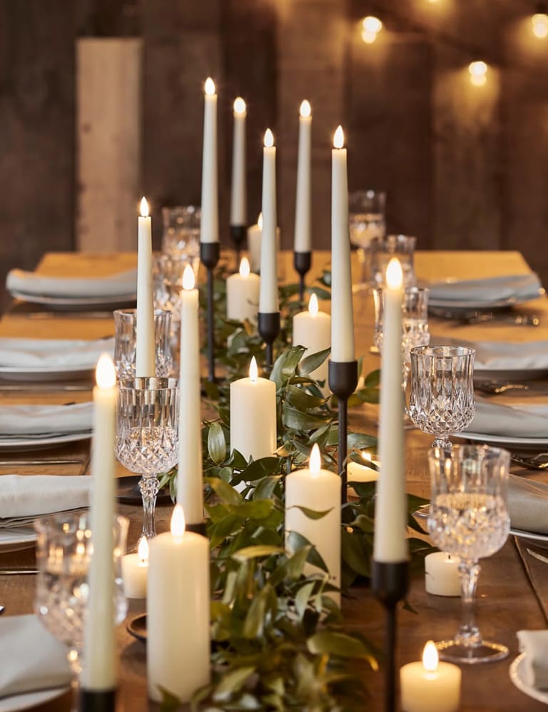Led table deals candles