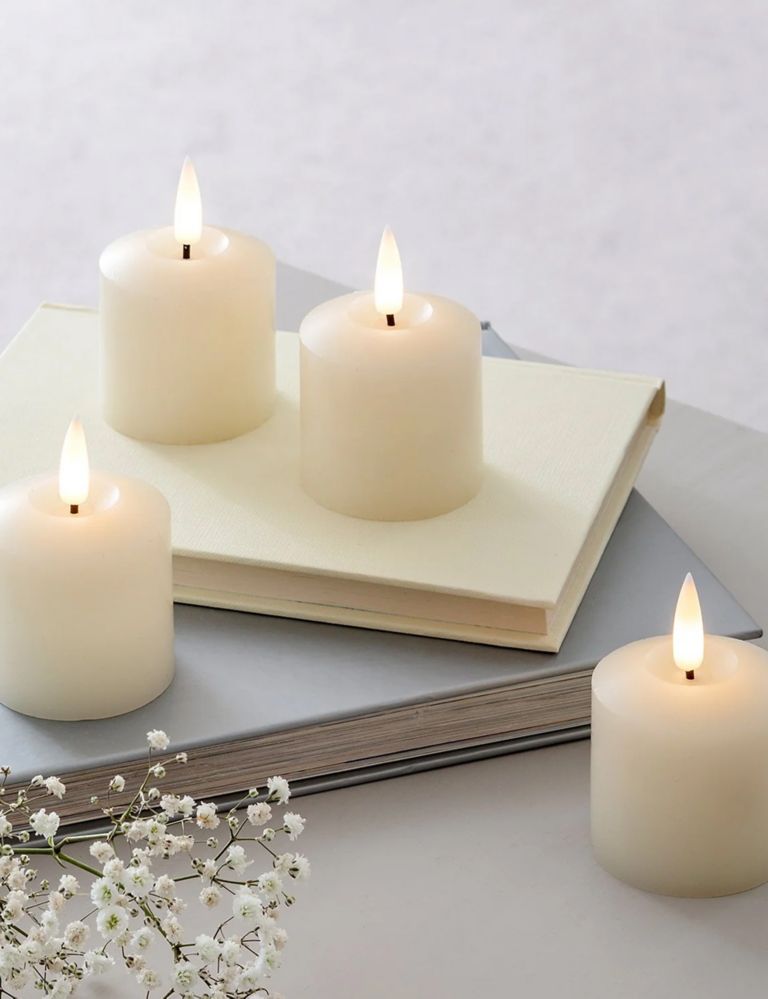 Set of 4 TruGlow® Votive LED Candles 2 of 3