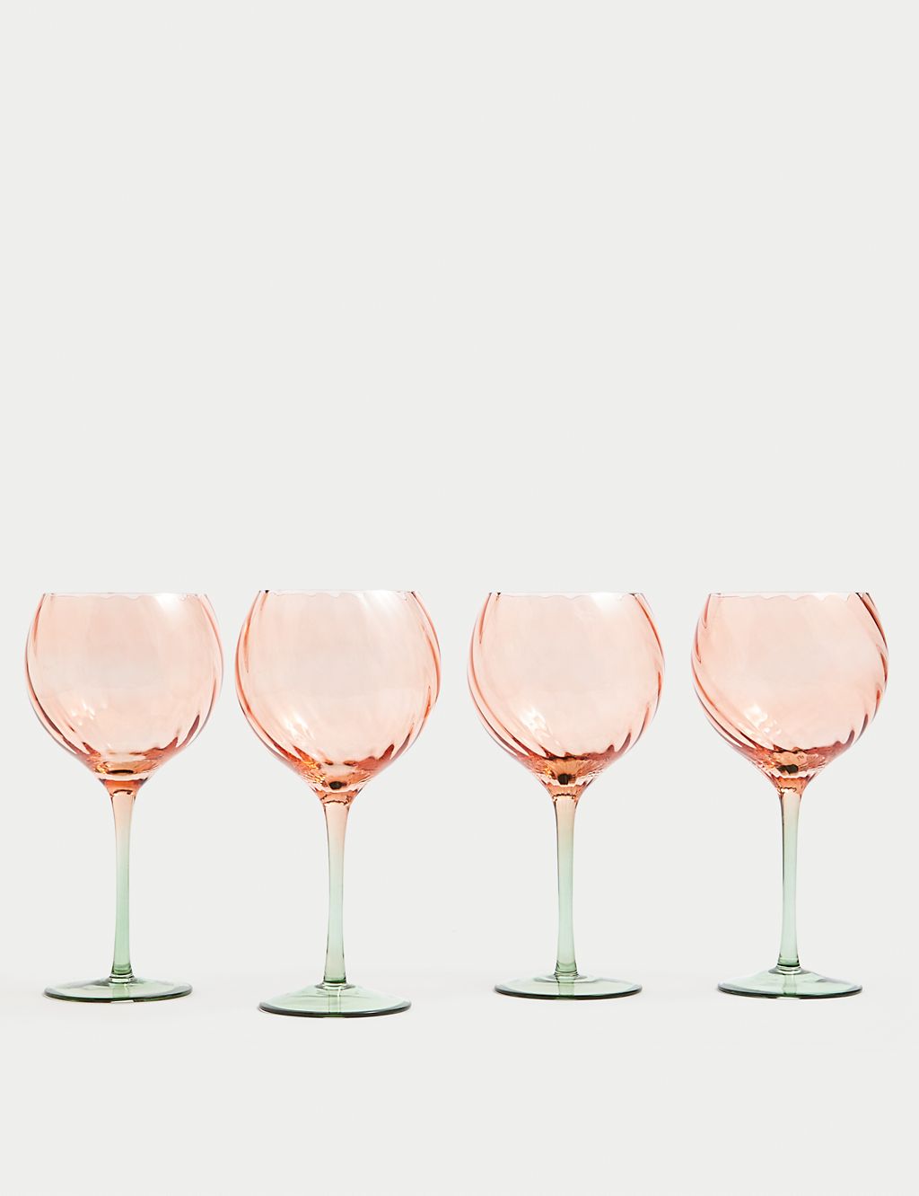 Set of 4 Two Tone Gin Glasses 3 of 3