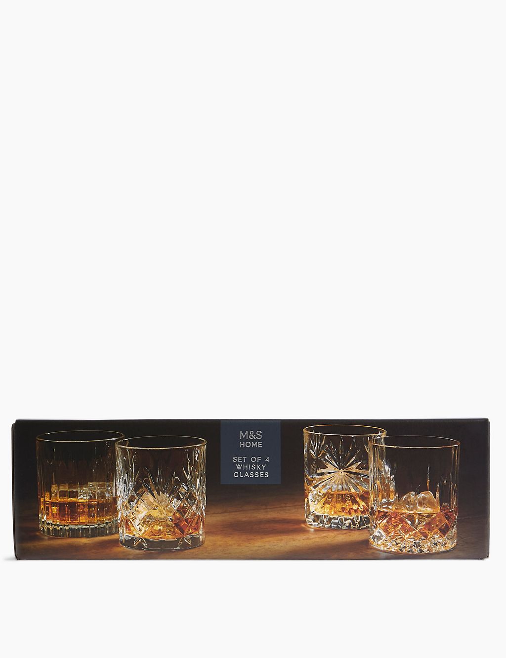 Set of 4 Whisky Glasses 1 of 6