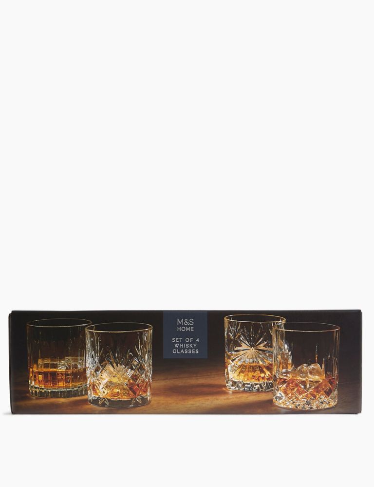 Set of 4 Whisky Glasses 2 of 6