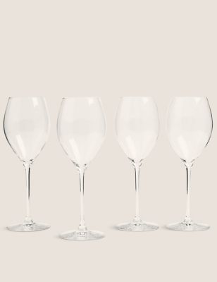 Set of 4 White Wine Glasses Image 2 of 5