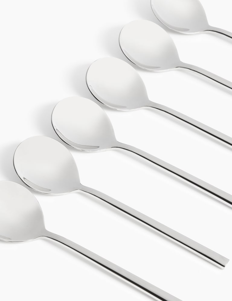 Set of 6 Manhattan Soup Spoons M&S