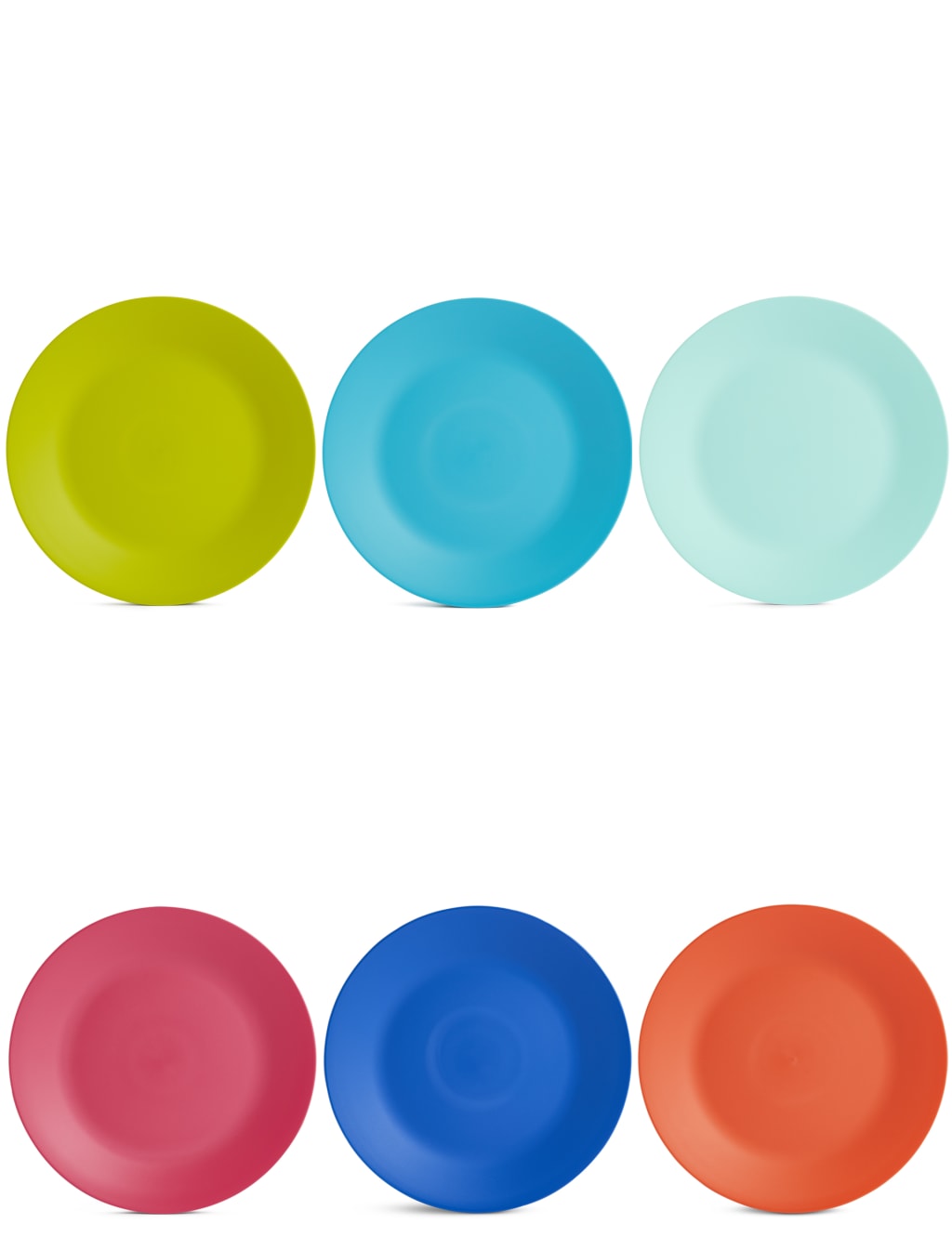 Set of 6 Picnic Plates M&S