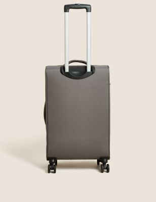 Seville 4 Wheel Soft Medium Suitcase Image 2 of 7