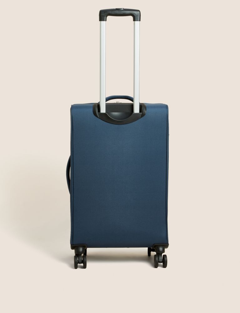 Seville 4 Wheel Soft Medium Suitcase 2 of 7