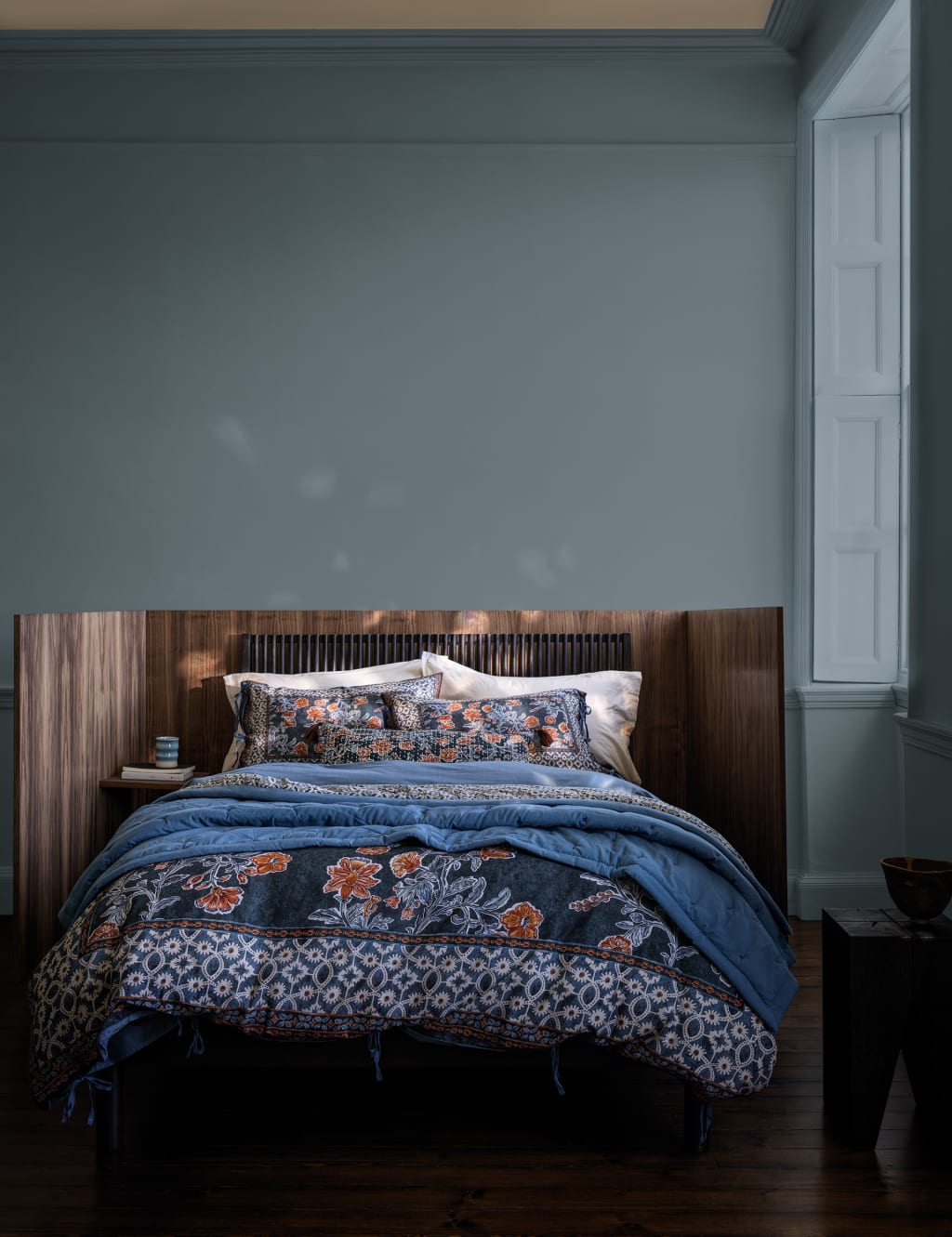 Seville Feria Quilted Bedspread M&S X Fired Earth M&S