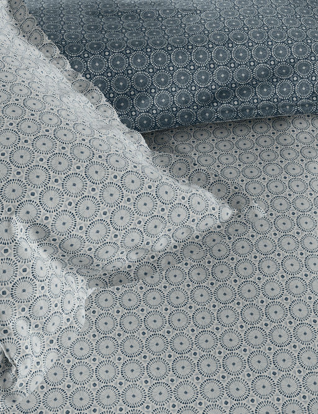 Seville Sidonia Brushed Cotton Bedding Set | M&S X Fired Earth | M&S