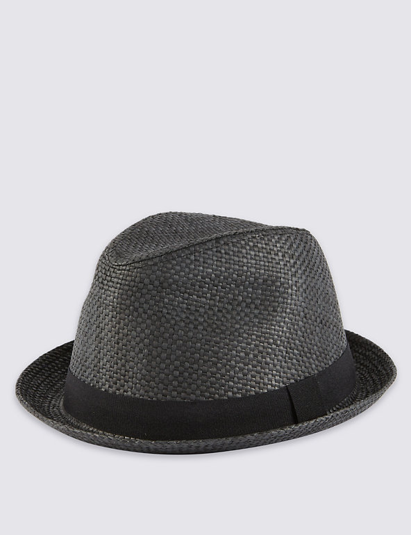 Shallow Brim Trilby Hat Image 1 of 1