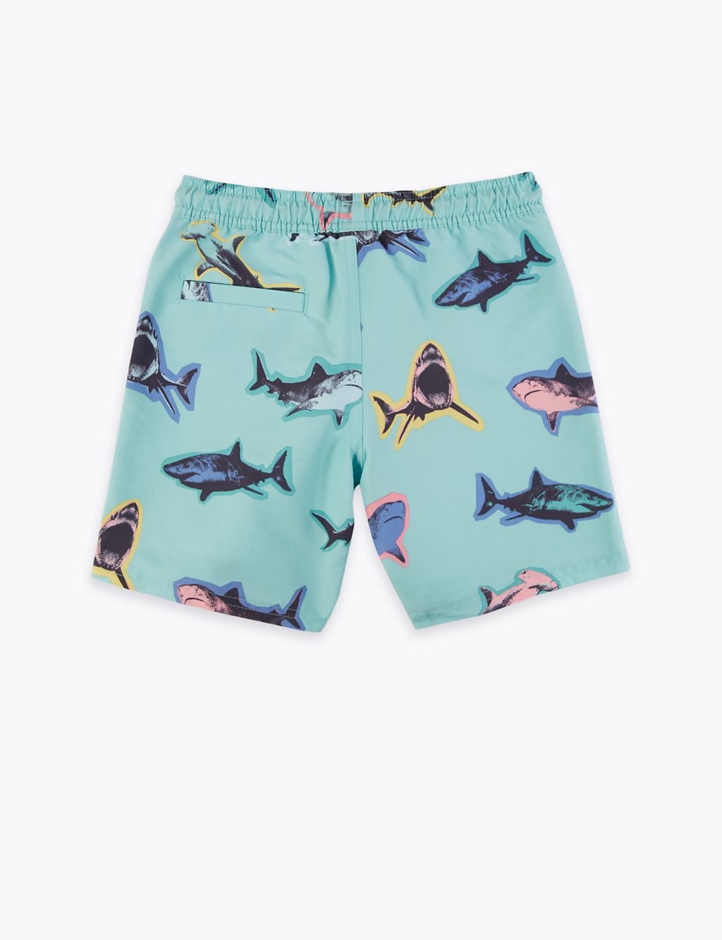 Shark Print Swim Shorts (6-16 Yrs) 2 of 2
