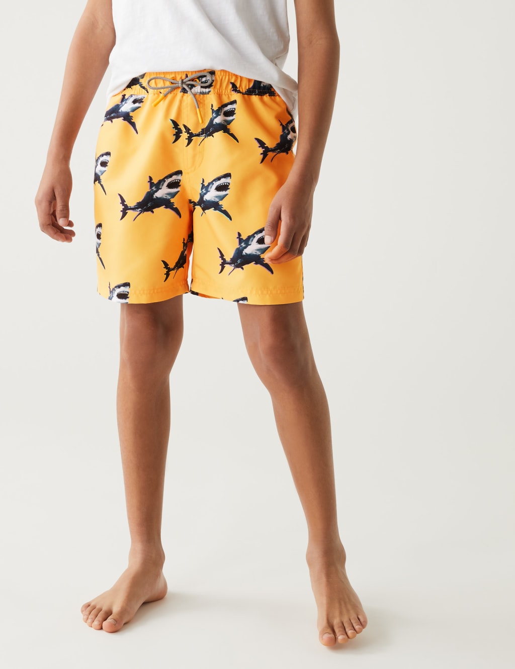 Shark Print Swim Shorts (6-16 Yrs) 4 of 6
