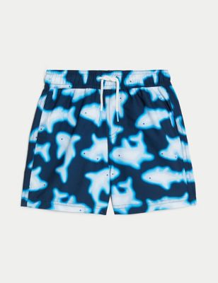 Shark Swim Shorts (2-8 Yrs) Image 2 of 6