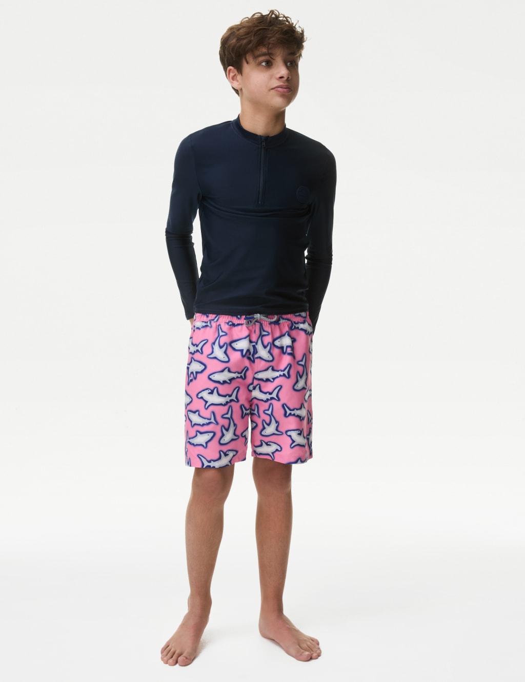 Mens shark swim shorts new arrivals