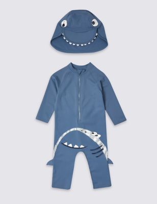 Shark Swimsuit Set (3 Months - 7 Years) Image 1 of 2