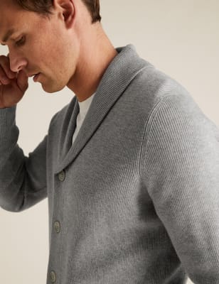 mens cardigans m&s