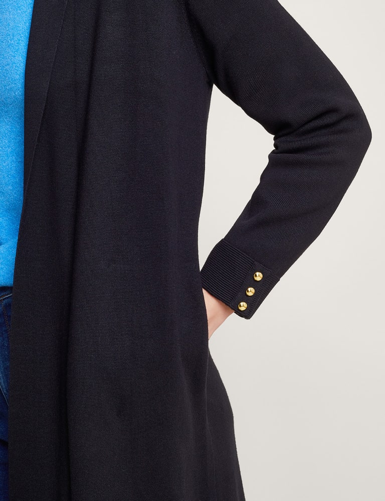 Shawl Collar Longline Coatigan | Monsoon | M&S