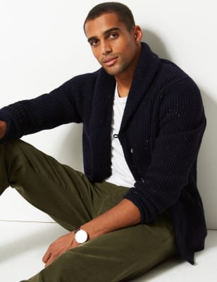 marks and spencer mens cardigans with pockets