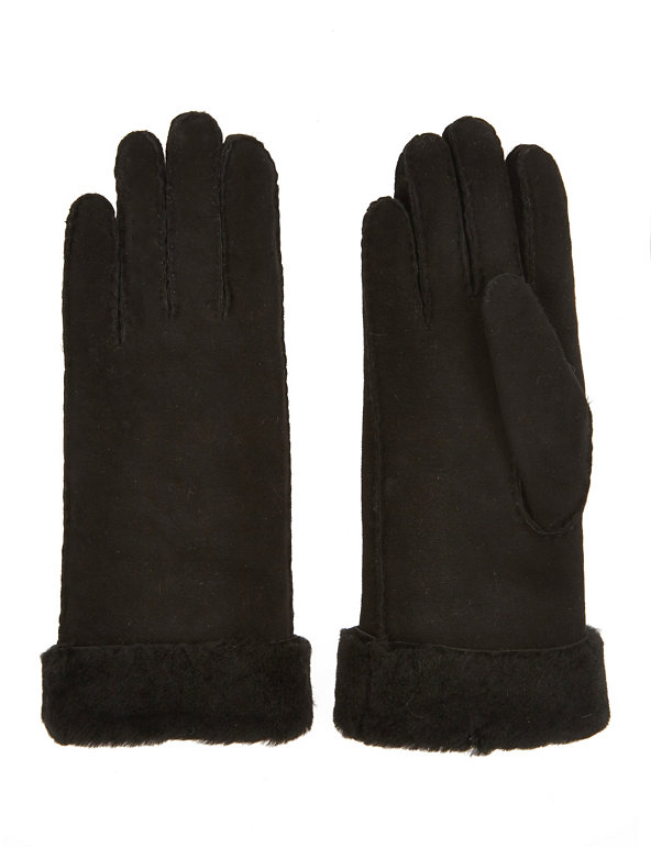 Shearling Gloves Image 1 of 1