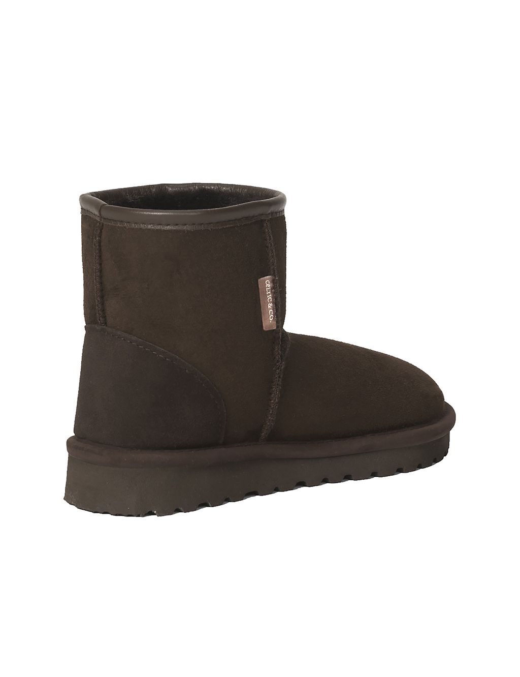 Sheepskin Flat Ankle Boots 4 of 4