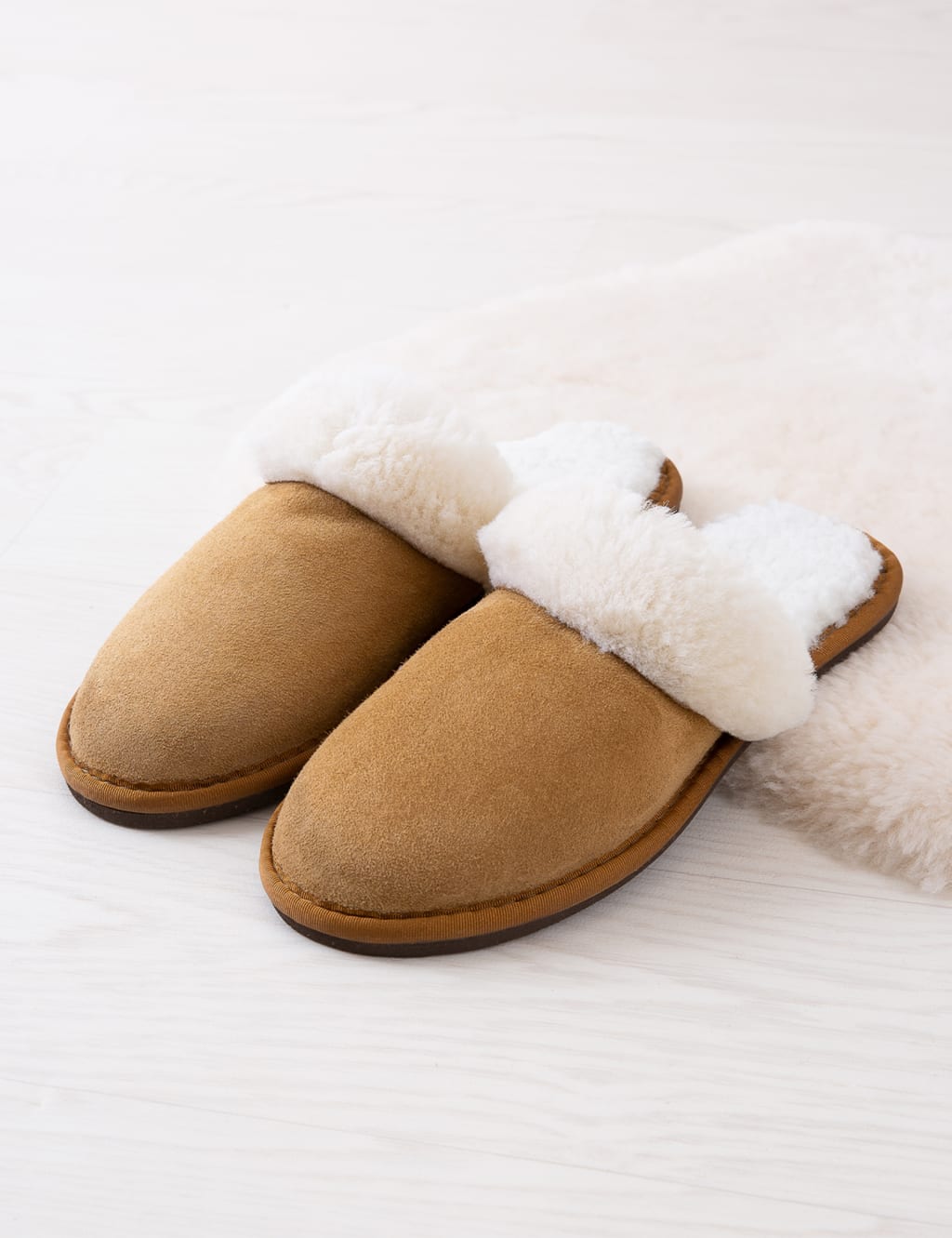 Sheepskin Mule Slippers 3 of 4