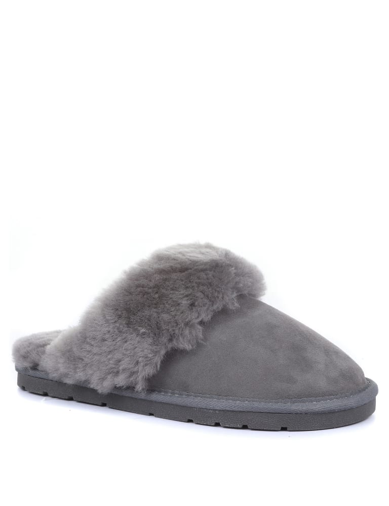 Marks and spencer sheepskin slippers best sale