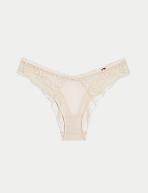 Sheer & Lace Miami Knickers Image 2 of 6