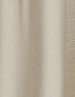 Sheer Linen Look Multiway Curtains Image 2 of 6