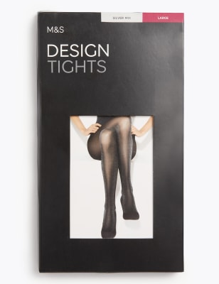 40 Denier Fine Cotton Opaque Tights, Autograph